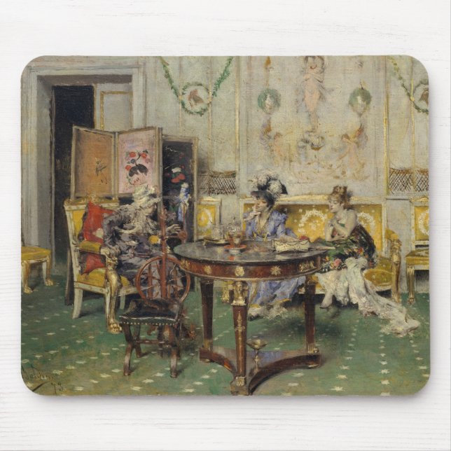 Mousepad Giovanni Boldini - Gossip (Frente)