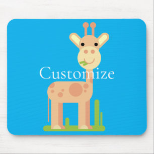 Mousepad Girafa Bonita Maçando Thunder_Cove