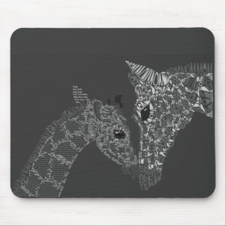 Mousepad Girafa Calligram