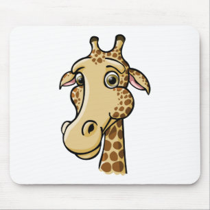 Mousepad Girafa dos desenhos animados
