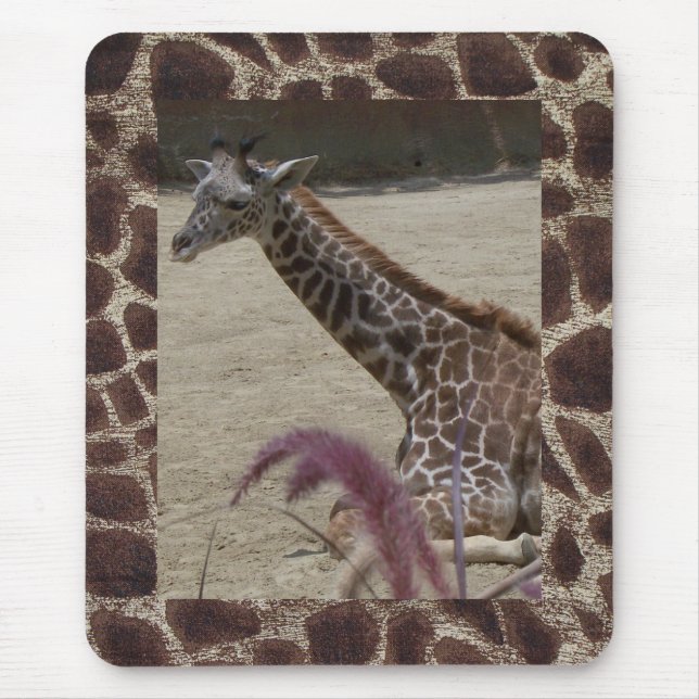 Mousepad Girafa em repouso (Frente)