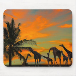 Mousepad Girafas africanas