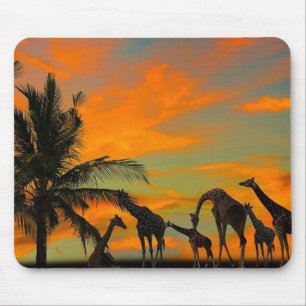 Mousepad Girafas Africanas