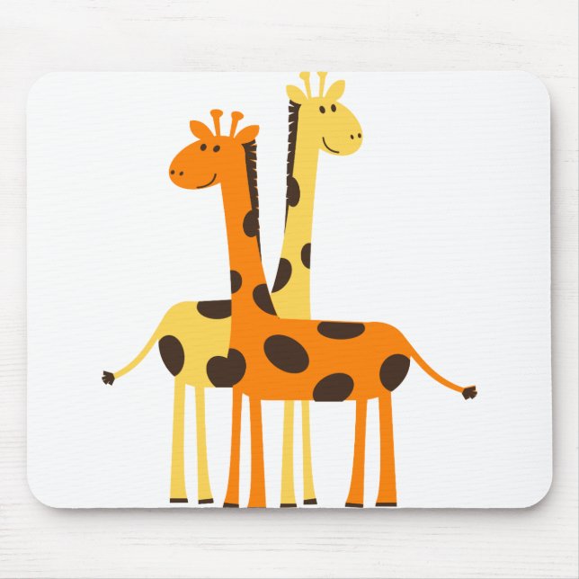 Mousepad Giraffe Africa Safari (Frente)