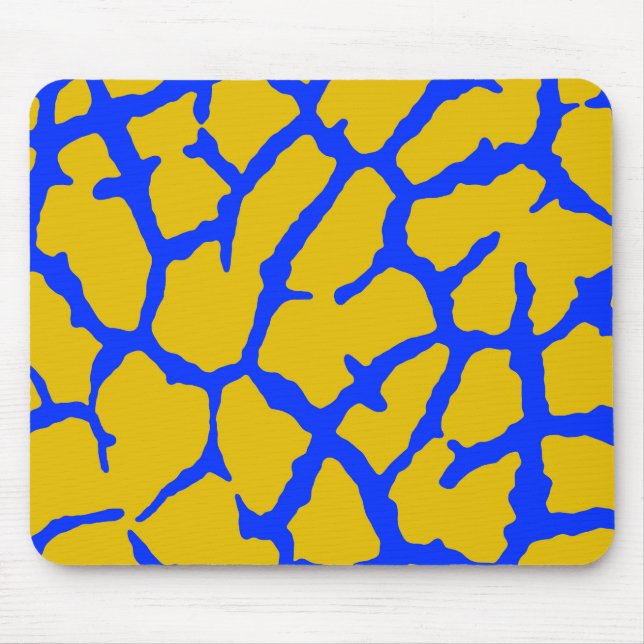 Mousepad Giraffe Impressão Amarelo (Frente)