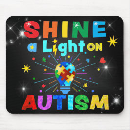 Mousepad GIRAR uma Luz no AUTISM