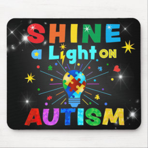 Mousepad GIRAR uma Luz no AUTISM