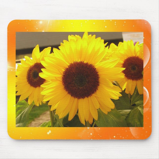 Mousepad Girassóis (Frente)