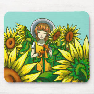 Mousepad Girassóis