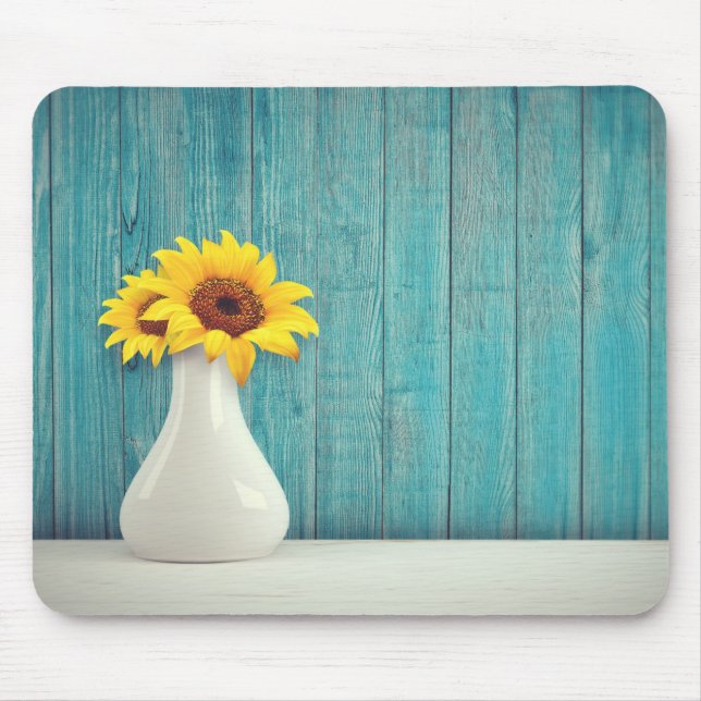 Mousepad Girassóis em um vaso    (Frente)