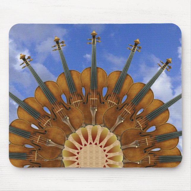 Mousepad Girassol do violino (Frente)
