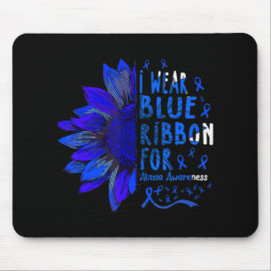 Mousepad Girassol Eu Visto Fita Azul para Sensibilização At