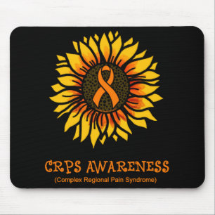 Mousepad Girassol/Sensibilização...Pad do mouse CRPS
