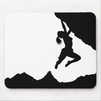 Mousepad girl boulderer e Matterhorn