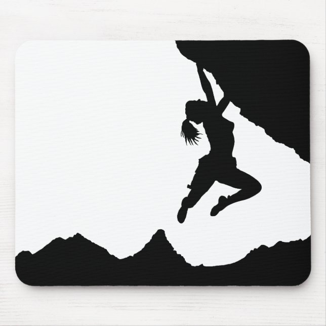 Mousepad girl boulderer e Matterhorn (Frente)