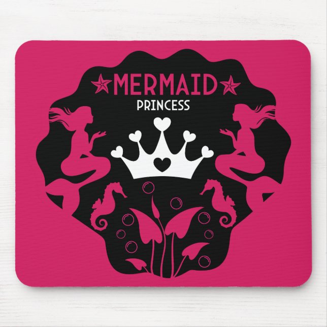 Mousepad Girl Mermaid Princess (Frente)