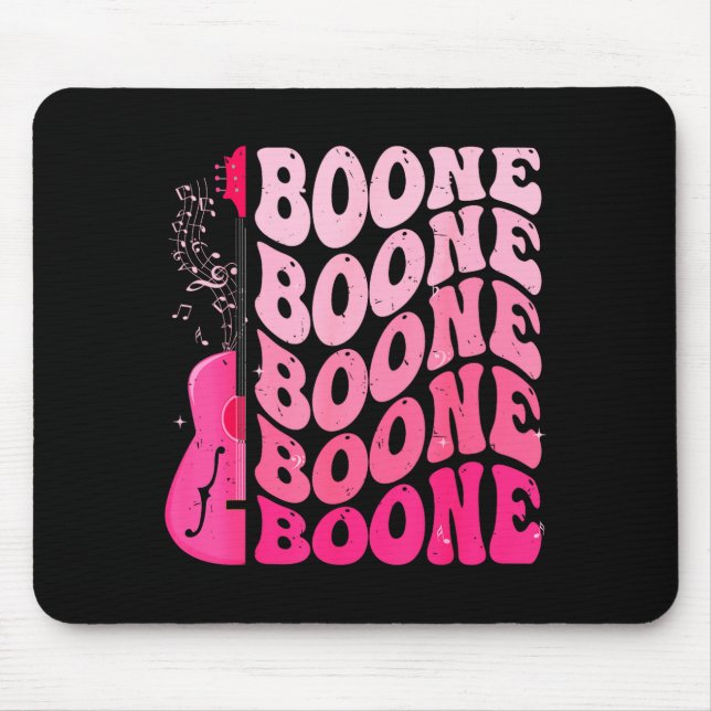 Mousepad Girl Retro Boone Groovy Flower First Name D 80's  (Frente)