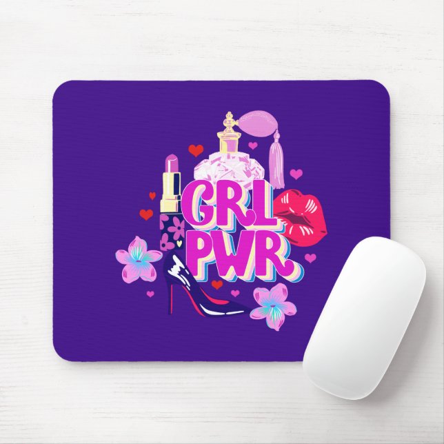Mousepad Girls Power (Com mouse)