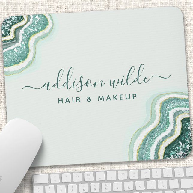 Mousepad Gito Glitter Teal Gode Luxo (Criador carregado)