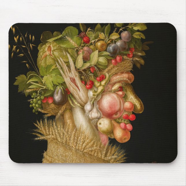 Mousepad Giuseppe Arcimboldo - Verão (Frente)
