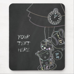 Mousepad Giz Alice no País das Maravilhas Xícaras de Chá Gi