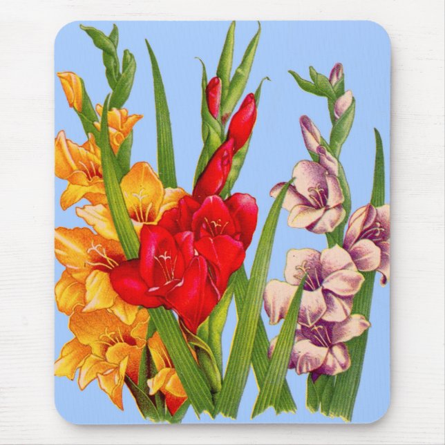 Mousepad gladiola gladiolus (Frente)