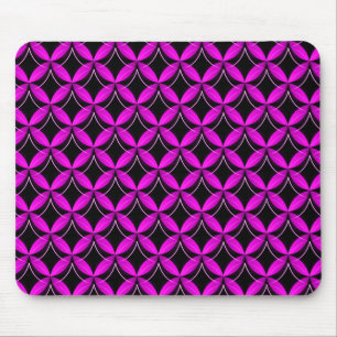 Mousepad Glam da parte alta da cidade roxo vibrant