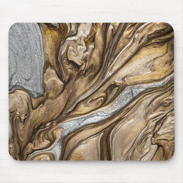 Mousepad glamour 002 cores marrons líquidas (Frente)