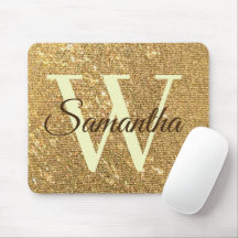 Glitter Dourado Frost Monograma