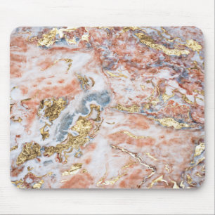 Mousepad Glitter Dourado Mármore Legal