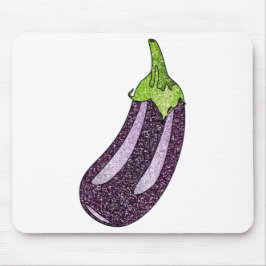 Mousepad Glitter EggPlant