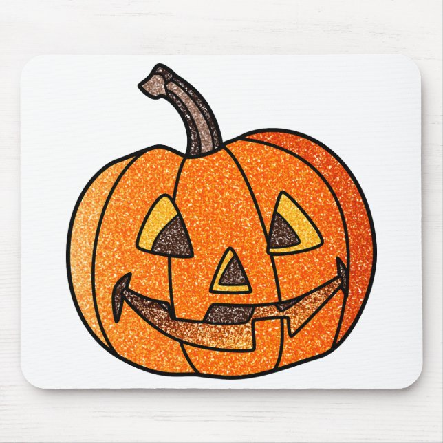 Mousepad Glitter Jack O'Lantern (Frente)
