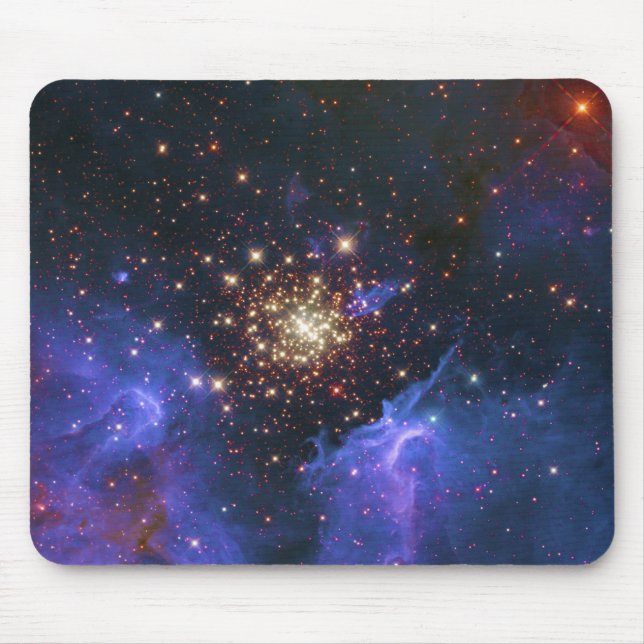 Mousepad Glittering Star Cluster e Nuvem Interestelar de Gá (Frente)
