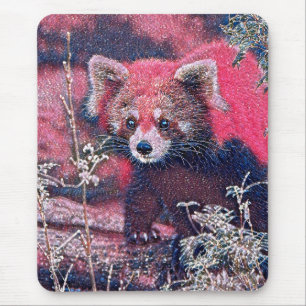 Mousepad GlitzyAnimal_RedPanda_005