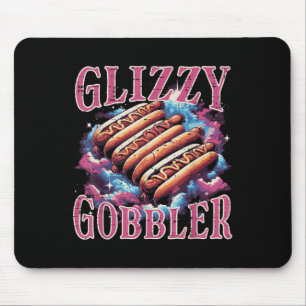 Mousepad Glizzy Gobbler Hotdog Engraçado Comida Homens Mulh