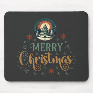 Mousepad Globo de Natal do Xmas da Neve