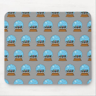 Mousepad Globo de Neve com Três Corujas Gnomo