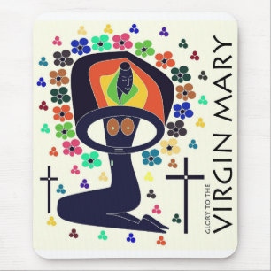 Mousepad glória à Virgem Maria