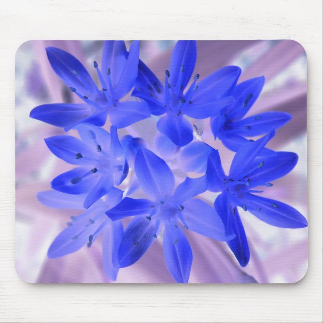 Mousepad Glória Da Neve Chocante Boca Azul (Frente)