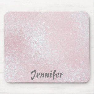 Mousepad Glossy rosa GIRLY Glitter PERSONALIZOU O SEU NOME