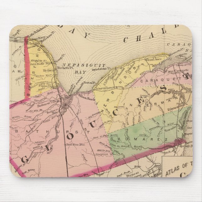 Mousepad Gloucester Co, NB (Frente)