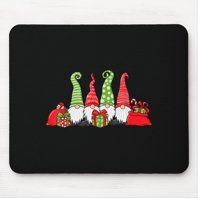 Mousepad Gnome Christmas  (Frente)