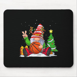 Mousepad Gnome de Natal Bysketbyll Temporada de Inverno par