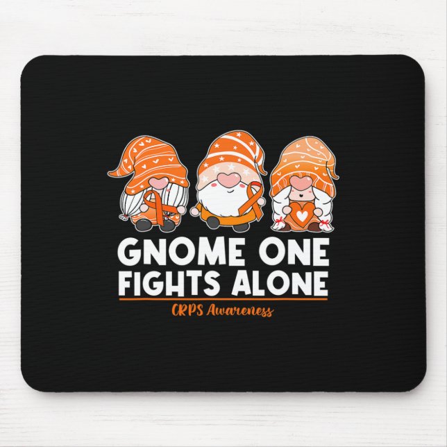 Mousepad Gnome One luta sozinho com as armas de fita laranj (Frente)