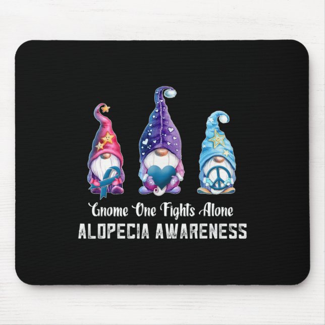 Mousepad Gnome One luta sozinho contra a consciência (Frente)