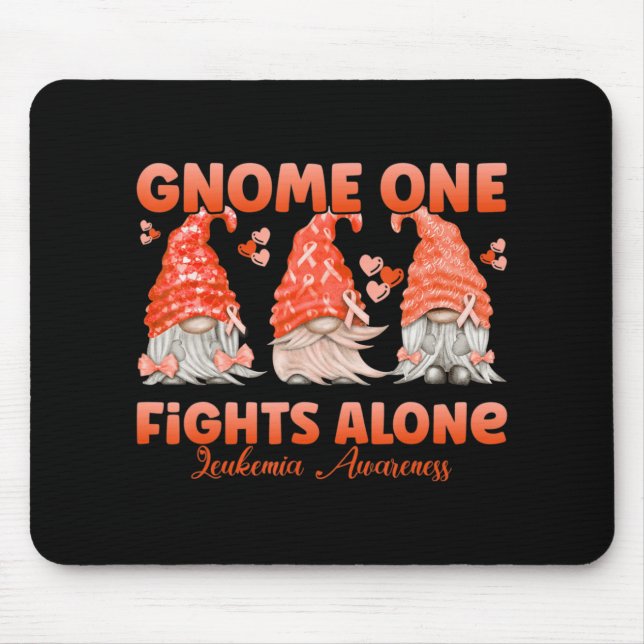 Mousepad Gnome One luta sozinho contra a leucose laranja (Frente)