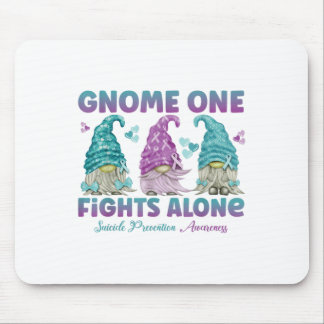 Mousepad Gnome Um Combate Sozinho Prevenção ao Suicídio Con