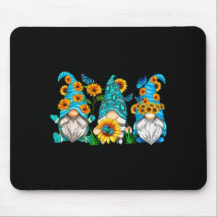 Mousepad Gnominho Fofo Com Jardineiros de Borboletas de Gir