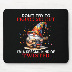 Mousepad Gnomo não tente me descobrir que sou um Kin especi