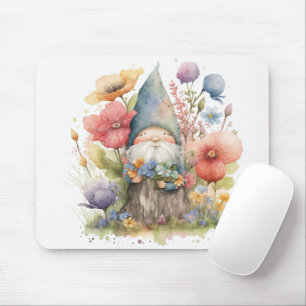 Mousepad Gnomo Whimsical Em Jardim